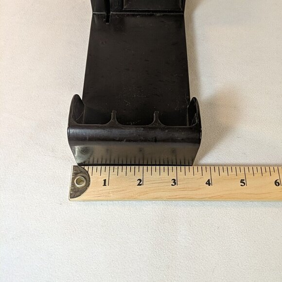 Vintage Cutco Knife Holder Wall Mount Tray Drawer 4 Slot Brown USA Made - Picture 9 of 10